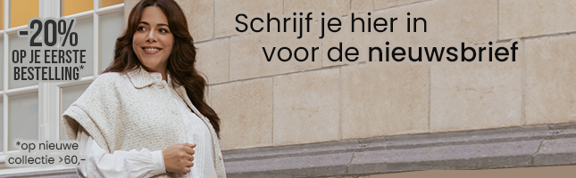 Grote maten dameskleding nieuwsbrief en voordeel